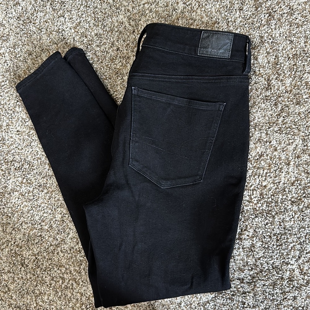 American Eagle high rise jegging Sz 10 Short Like New